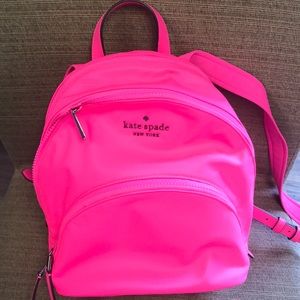 Authentic Kate Spade *Hot Pink* backpack BNWT